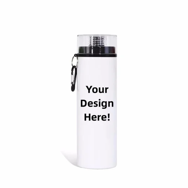 Sublimation DIY Print 750ML Colorful Aluminium Sport Large Capacity Outdoor Water Bottle For Kids Children Custom Logo Gift 3