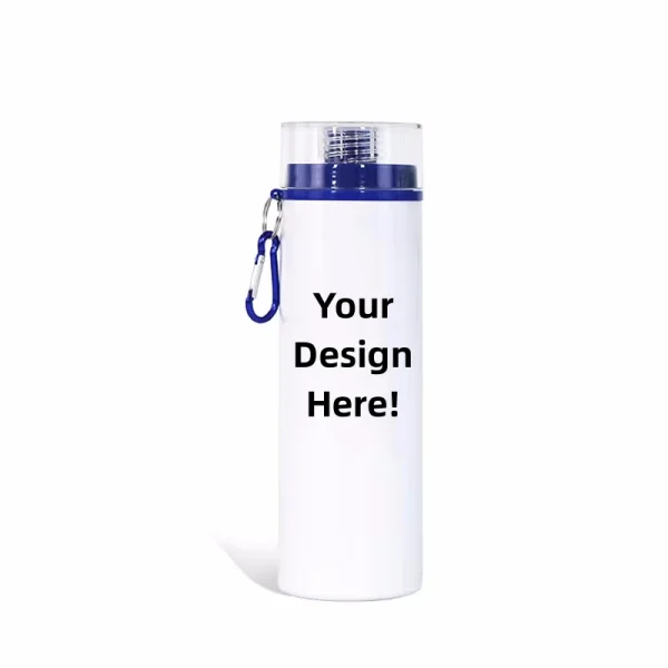 Sublimation DIY Print 750ML Colorful Aluminium Sport Large Capacity Outdoor Water Bottle For Kids Children Custom Logo Gift 5