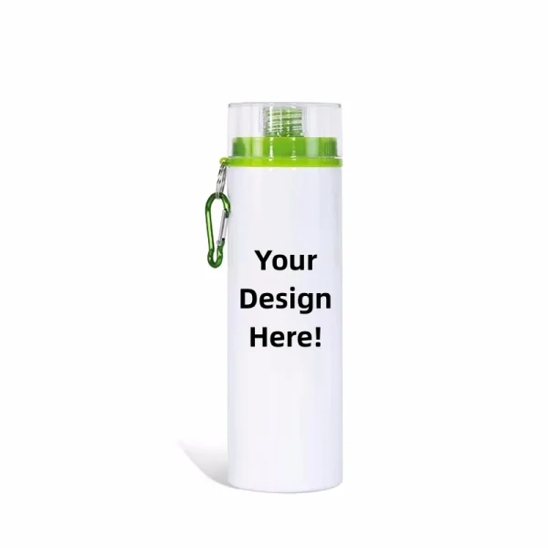 Sublimation DIY Print 750ML Colorful Aluminium Sport Large Capacity Outdoor Water Bottle For Kids Children Custom Logo Gift 6