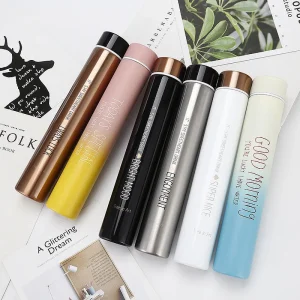 280ml Mini Cute Coffee Vacuum Flasks Thermos Small Capacity Portable Stainless Steel Travel Drink Water Bottle Thermoses 1