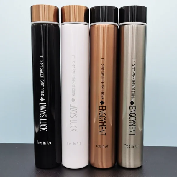 280ml Mini Cute Coffee Vacuum Flasks Thermos Small Capacity Portable Stainless Steel Travel Drink Water Bottle Thermoses 2