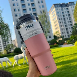 750ml 900ml Coffee Cup Thermos Bottle Stainless Steel Double-layer Insulation Cold And Hot Car Travel Mug Vacuum Flask 1