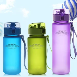 New Sport Water Flessen Draagbare Lekvrij Outdoor Shaker Mijn Fles Tritan Plastic Milieuvriendelijke Drinkware Bpa Gratis 1