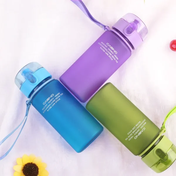 New Sport Water Flessen Draagbare Lekvrij Outdoor Shaker Mijn Fles Tritan Plastic Milieuvriendelijke Drinkware Bpa Gratis 3