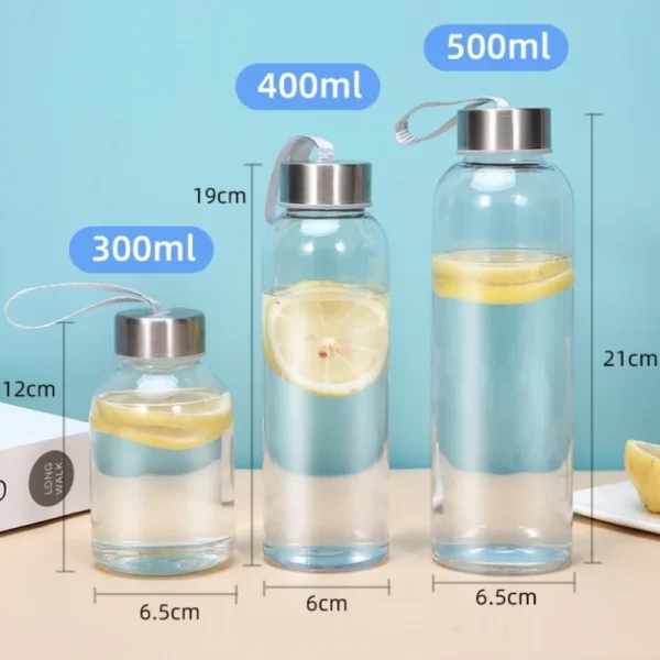 Sports Water Bottles Portable 550ML Personalized Outdoor Safety Plastic Drinking Cup Business Use Birth Gift 2