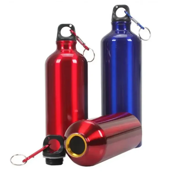 500ml Double Wall Stainles Steel Water Bottle Thermos Bottle Keep Hot and Cold Insulated Vacuum Flask Sport Aluminum Alloy 2