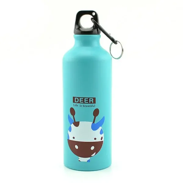 500ml Double Wall Stainles Steel Water Bottle Thermos Bottle Keep Hot and Cold Insulated Vacuum Flask Sport Aluminum Alloy 5