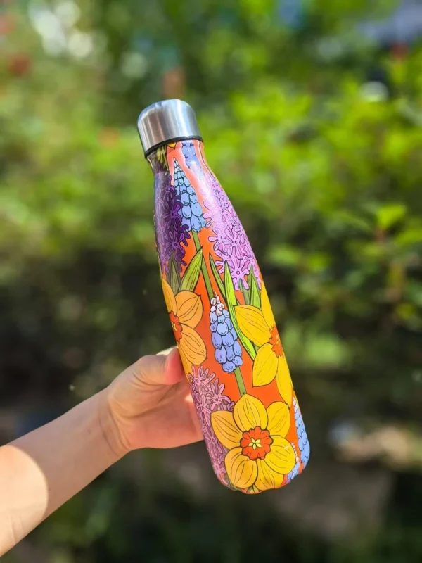 Custom Logo Name 500ml Cola Double-Wall Insulated Vacuum Flask Stainless Steel Water Bottle Thermos for Sport Water Bottles 1