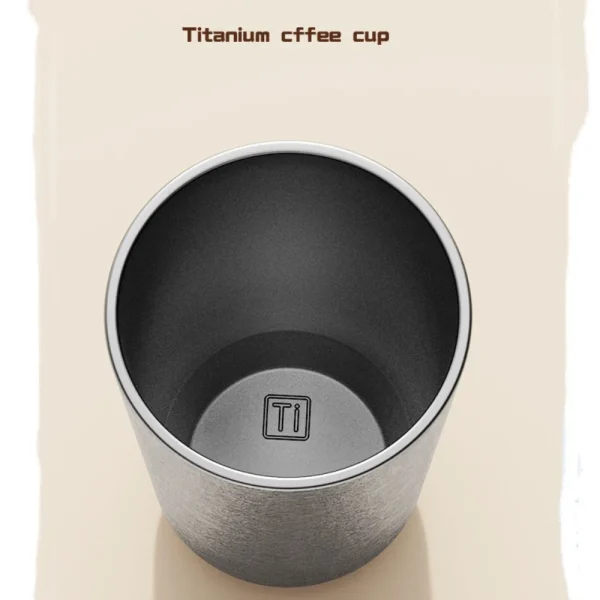 Titanium Liner Travel Thermal Mug with Lid Double-Wall Vacuum Insulation Water Bottle Portable Leakproof WideMouth 280/380/480ml 2