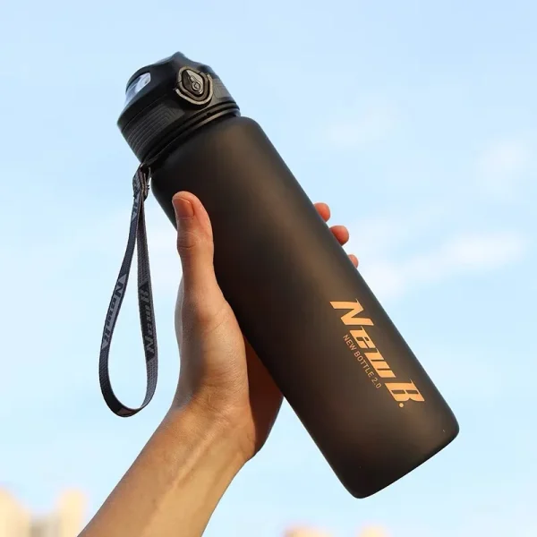 1000ml/1500ml High Quality Tritan Material Water Bottle Portable Durable Gym Fitness Outdoor Sport Drinking Bottle 1