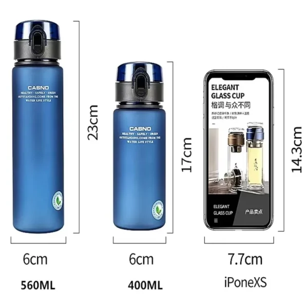 Universal Brand BPA Free Leak Proof Sports Water Bottle High Quality Tour Hiking Portable My Favorite Drink Bottles 400ml 560ml 5