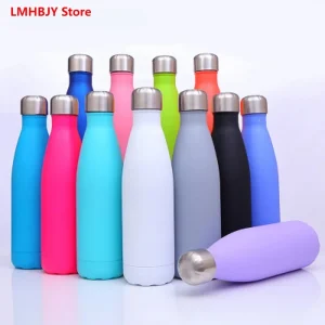 LMHBJY 1000ML Double Wall 304 Stainless Steel Thermal Flask Vacuum Thermos Outdoor Portable Sport Thermal Drink Water Bottle 1