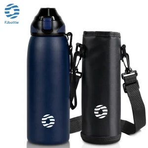 FEIJIAN Water Bottle 1L Vacuum Sports Bottle Warm and Cold Drink Stainless Steel Vacuum Flask 1