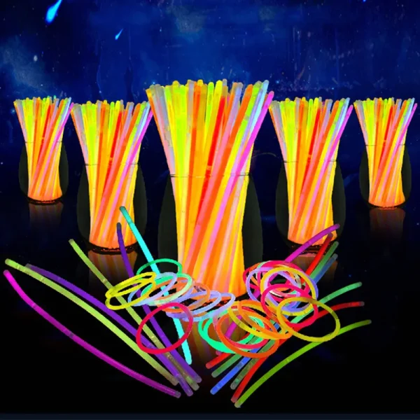 10~100pcs Glow Stick Night Light Props for Gatherings Festival Birthday Party Concert Cheering Props Wrist Decoration TMZ 5