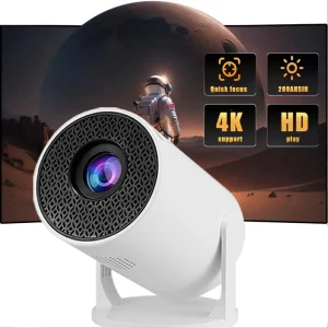 Portable M5 Smart Projector Native 720P Projector Video Resolution Automatic Keystone,Wired Screen,Glow Party Supplies 1