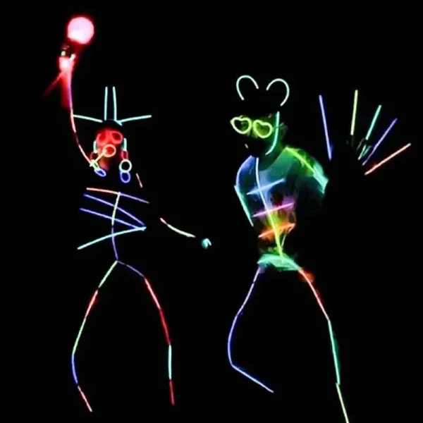 Long-Lasting Glow Stick Set 100pcs Neon Necklaces, Bracelets Event Decor Perfect for Weddings, Celebrations Festive Occasions 6