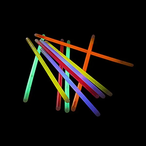 50/100pcs Light Glow Stick Party Supply Necklace Bracelets Wedding Bar Light Stick for Festive Concert Party Logo Printing 4