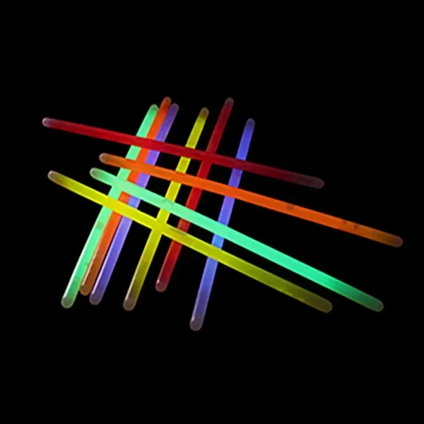 50/100pcs Light Glow Stick Party Supply Necklace Bracelets Wedding Bar Light Stick for Festive Concert Party Logo Printing 6