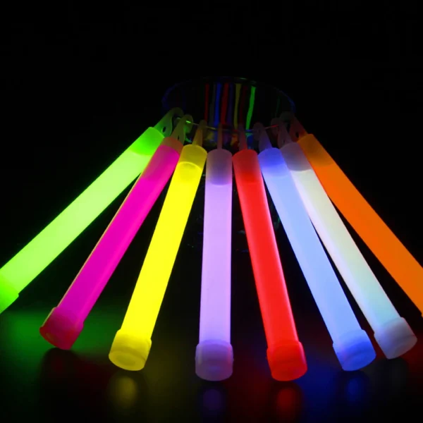 1/5/10PCS Fluorescence Glow Stick Military Glow Light Sticks with Hook Outdoor Emergency Glow In The Dark Party Light Sticks 4