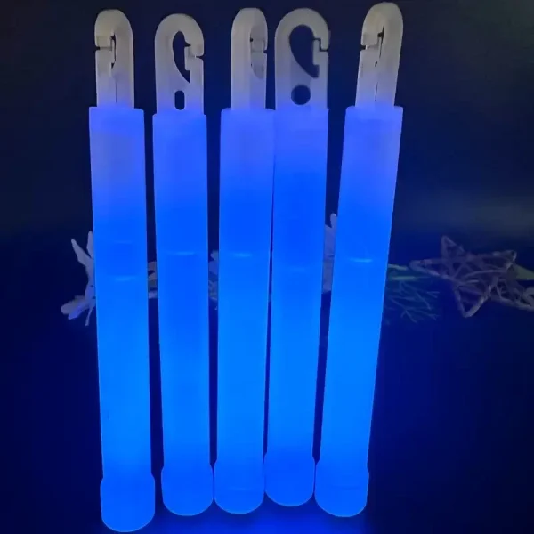 Glow Sticks Fluorescent Light Sticks for Camping Hiking Emergency Outdoor Concert Night Safety Glow in The Dark Accessories 3