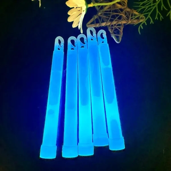 Glow Sticks Fluorescent Light Sticks for Camping Hiking Emergency Outdoor Concert Night Safety Glow in The Dark Accessories 4