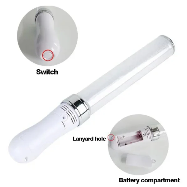 15 Colors Kpop Lightsticks Light Glow Sticks Luminous Rod Concert Glow Stick Glowing Materials for Idol Concert Birthday Party 6