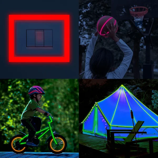 Luminous Tape 5 Meters Self-adhesive Glow Emergency Logo In The Dark Safety Stage Stickers For Home Party Decoration 5