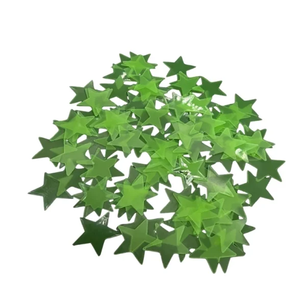 100Pcs Glowing In Dark Star Wall Sticker for Children Baby Bedroom Decors 3