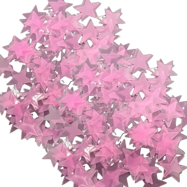 100Pcs Glowing In Dark Star Wall Sticker for Children Baby Bedroom Decors 4