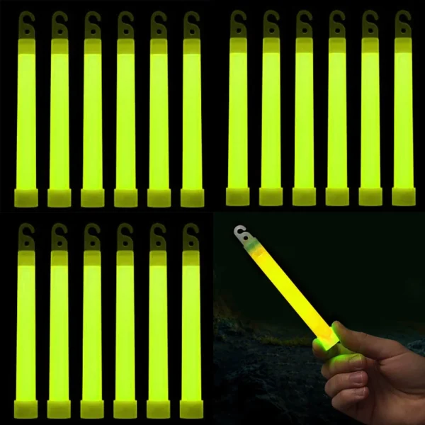 1-20pcs Industrial Grade Glow Sticks Light Stick Camping Emergency Light Sticks Party Clubs Supplies- Green Chemical fluorescent 1