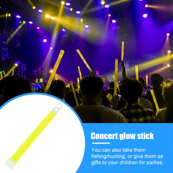 1-20pcs Industrial Grade Glow Sticks Light Stick Camping Emergency Light Sticks Party Clubs Supplies- Green Chemical fluorescent 3