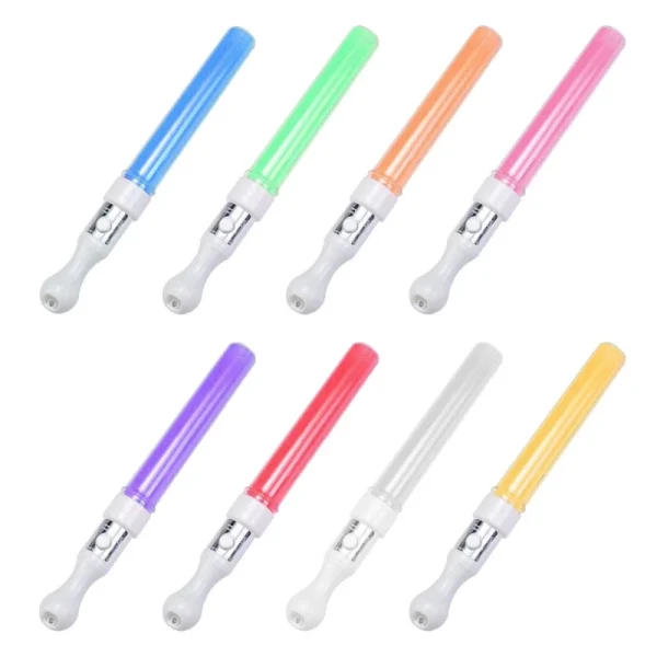 LED Flashing Light 3 Modes Glow Sticks LED Party Flashing Wand for Birthday Christmas Party Favor Battery Powered Drop Shipping 2