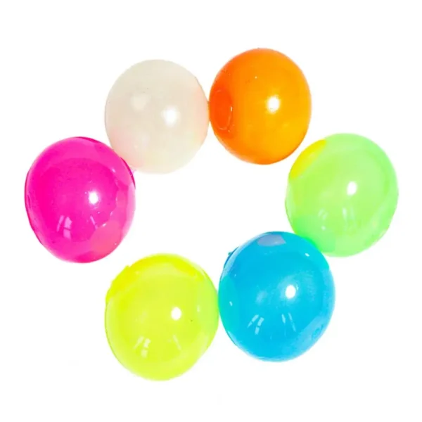 2Pcs Luminous Sticky Ball Glowing Ceiling Ball Throwing Indoor Decompression Parent-Child Sticky Target Ball Kids Sticky Balls 5