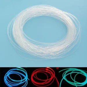 1M Side Glow Optical Fiber Cable 1.5/2/3/4mm Diameter Car Optic Cable Ceiling Lighting Lights Bright Party Light Luminous Props 1
