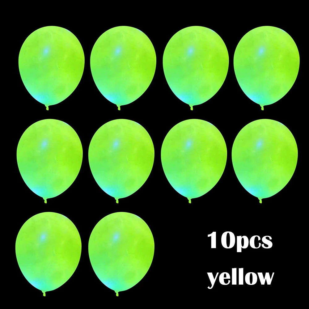 10pcs yellow