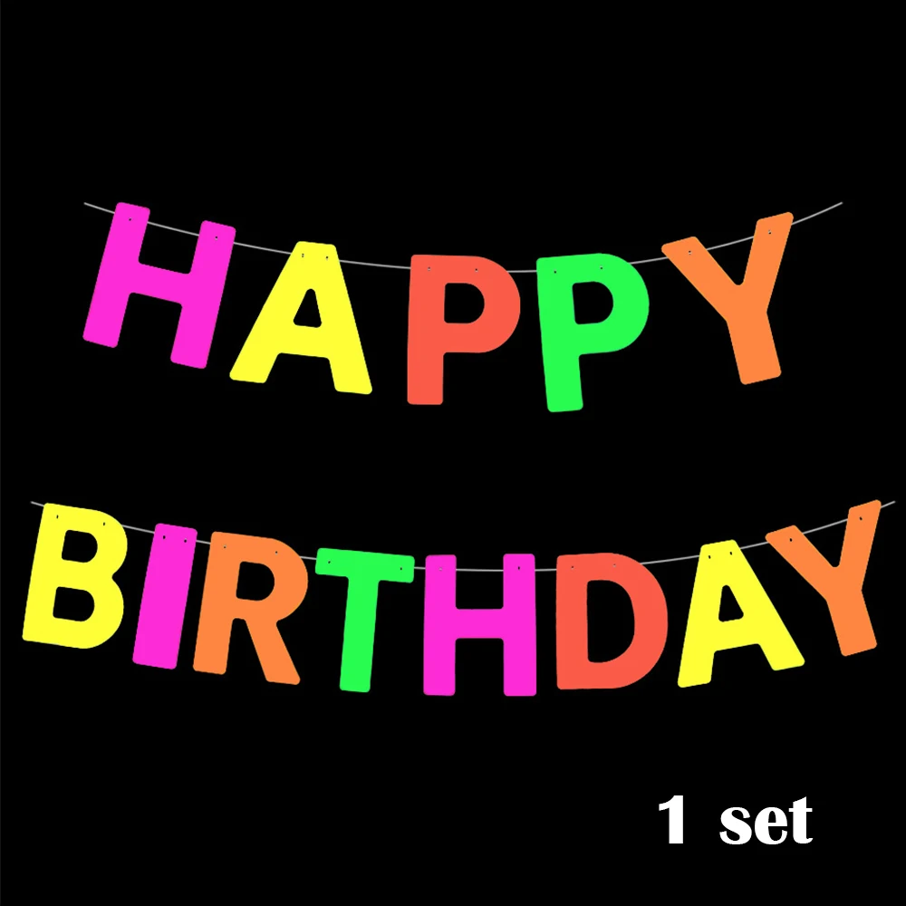 Birthday garland