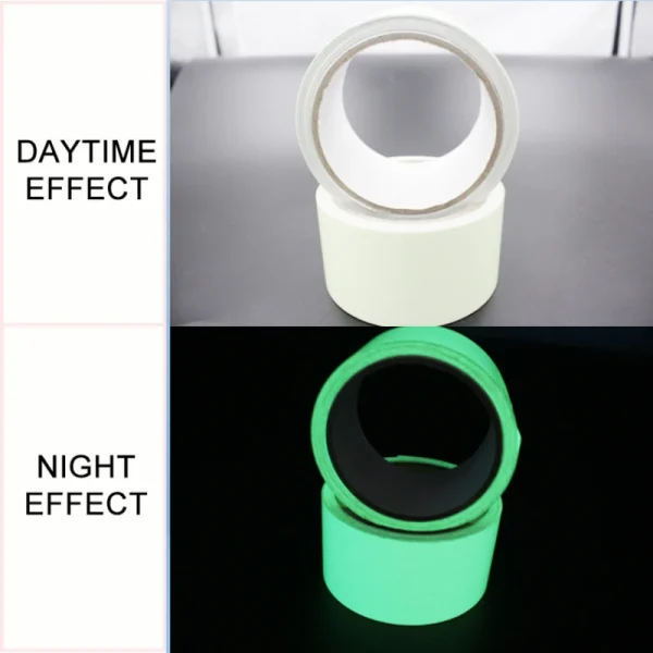 Luminous Tape 10m Dark Green Self-adhesive Tape Night Vision Glow In Dark Safety Warning Security Stage Home Decoration Tapes 6