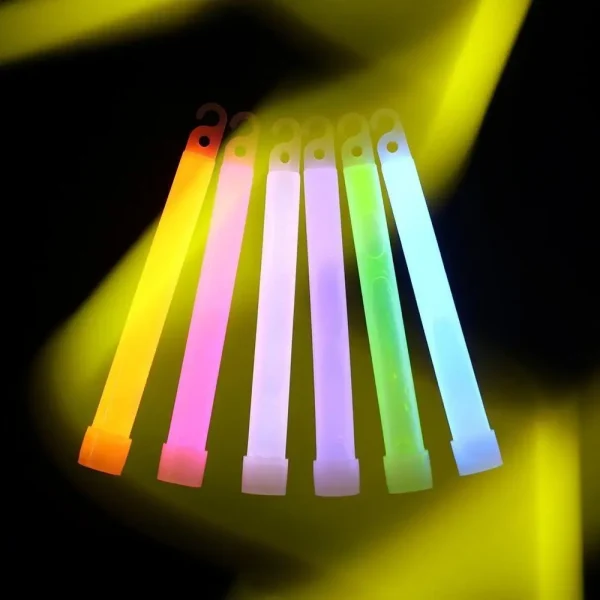 15cm Glow Sticks Premium Luminous Colorful Emergency Neon Sticks Plastic Party Decoration Event/Festival/Concert Supplies 4
