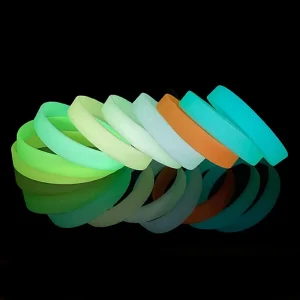 Paw Patrols Wristband High Quality Debossed Silicone Luminous Wristbands Promotional Bracelet Hand Bands Party Supplies Gift 1