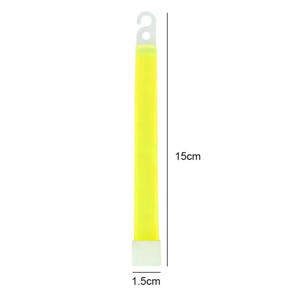 6 Inch Survival Kit Military Glow Light Sticks Walking and Hiking Camping SOS Gear Outdoor Military Equipment Camping Supplies 6