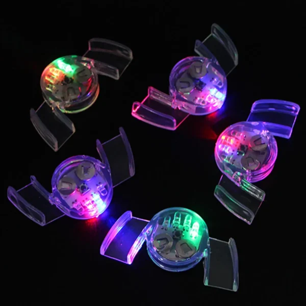 LED Mouth Braces Light Up Piece Glow Teeth Children Toys Halloween Rave Glow Party Tricky Cosplay Luminous Dentures Decor 3