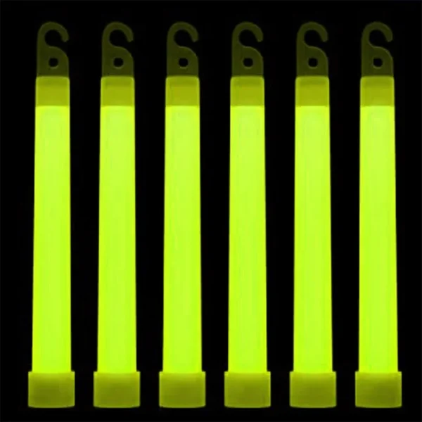 6 Inch Survival Kit Military Glow Light Sticks Walking Camping SOS Gear Outdoor Military Equipment Concert Party Light Stick 2