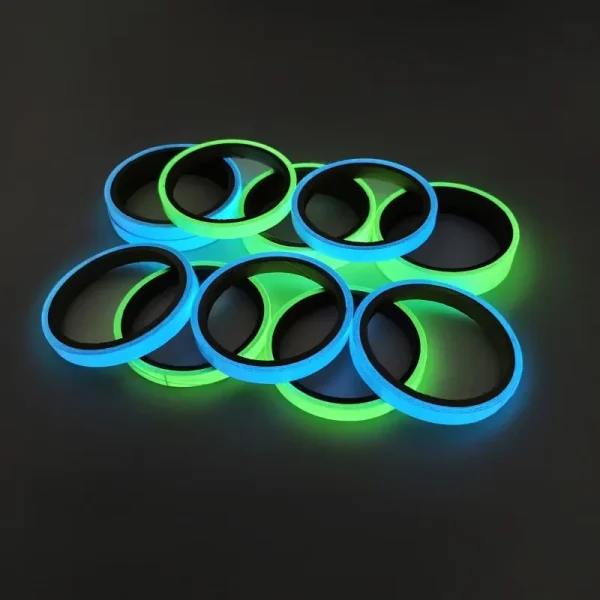 Self-adhesive Luminous Safety Tape, DIY Decorative Glowing Tape, Stage Stair Safety Warning Tape Green Fluorescent Warning Tape 3