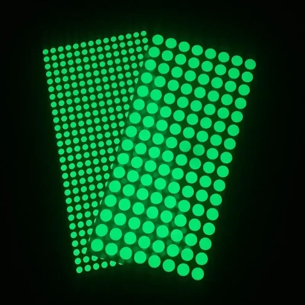 New Luminous Dots Glow Wall Sticker Fluorescent Home Kid'S Room Diy Self-Adhesive Decorative Glow In The Dark Decals 5