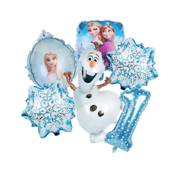 Disney Frozen Elsa Anna Aluminum Balloons Decoration Baby Shower Kids Girl Birthday Party Olaf Princess Foil Balloon Home Decor 2