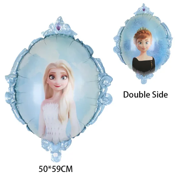 Disney Frozen Elsa Anna Aluminum Balloons Decoration Baby Shower Kids Girl Birthday Party Olaf Princess Foil Balloon Home Decor 5
