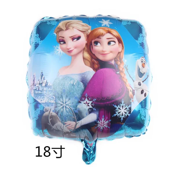 Disney Frozen Elsa Anna Aluminum Balloons Decoration Baby Shower Kids Girl Birthday Party Olaf Princess Foil Balloon Home Decor 6