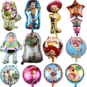 Cartoon Buzz Lightyear Aluminum Film Balloon Toy Story Decoration Cartoon Character Modeling Aluminum Foil Balloon 1