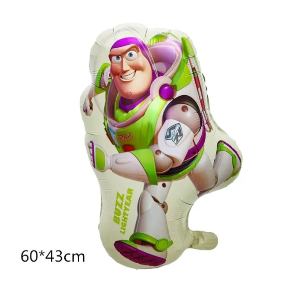 Cartoon Buzz Lightyear Aluminum Film Balloon Toy Story Decoration Cartoon Character Modeling Aluminum Foil Balloon 2