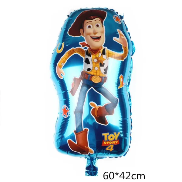 Cartoon Buzz Lightyear Aluminum Film Balloon Toy Story Decoration Cartoon Character Modeling Aluminum Foil Balloon 4